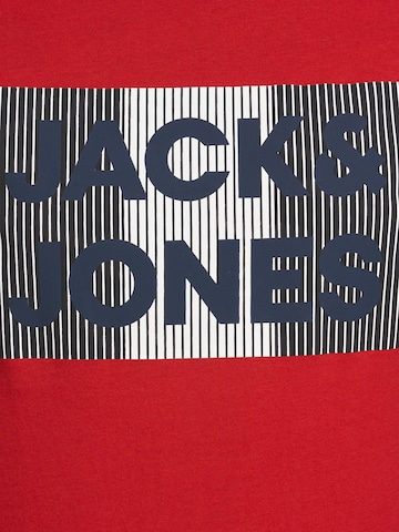 JACK & JONES T-Shirt in Rot