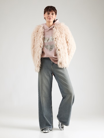 Hailys - Sweatshirt 'La44uri' em rosa