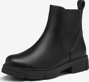 Dream Pairs Chelsea Boots in Black: front