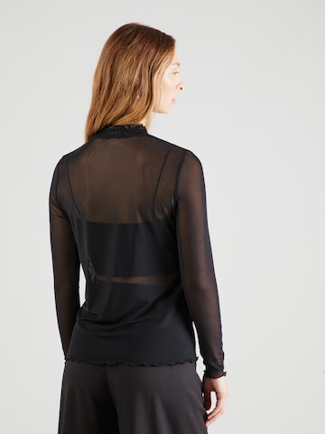 NÜMPH - Blusa 'POPPY' em preto