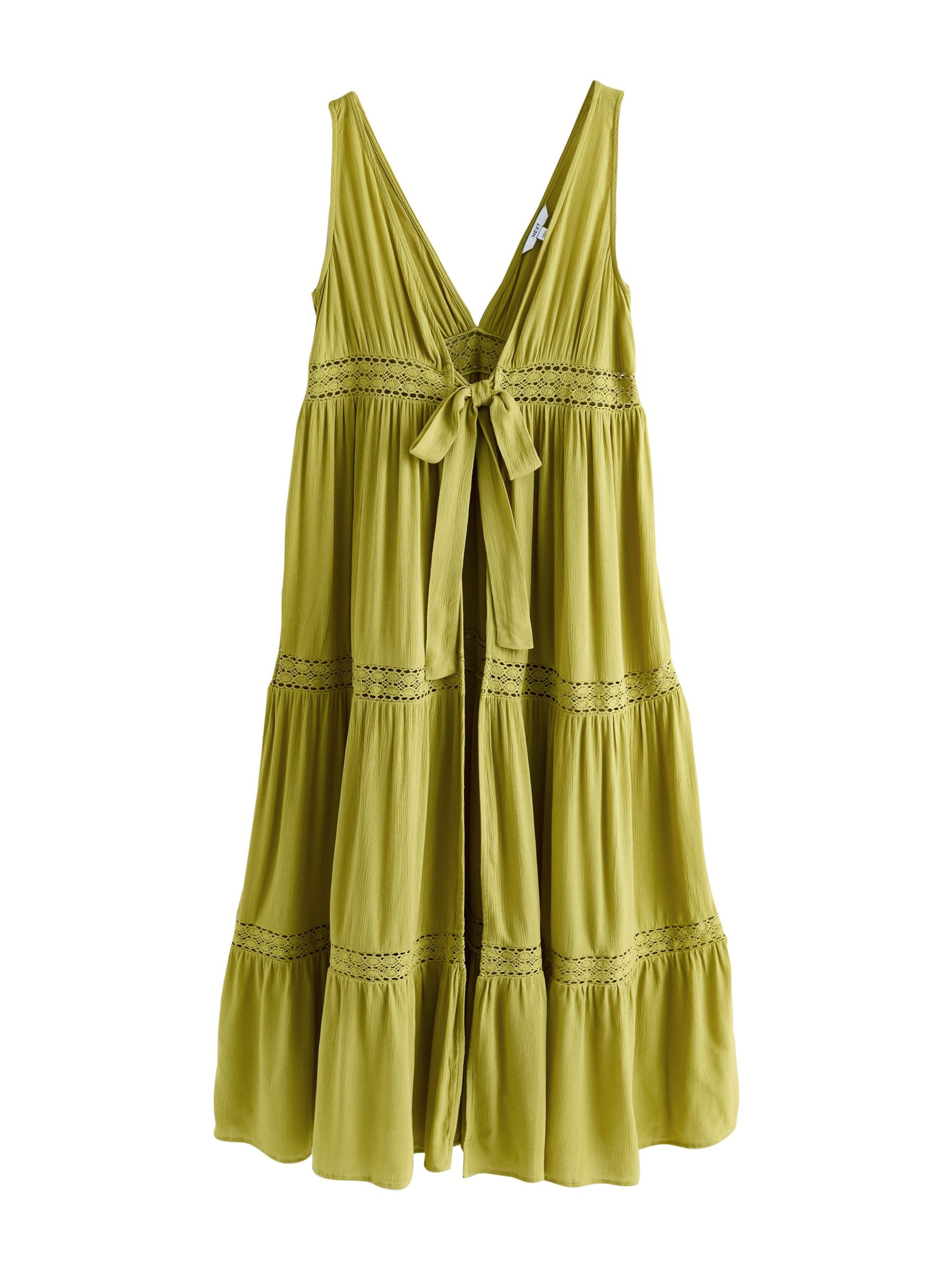 Next Beach dress in Green: front