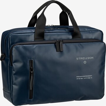 STRELLSON Document Bag in Blue: front