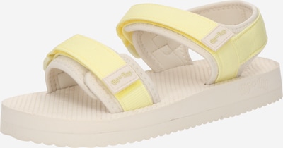 FLIP*FLOP Sandale 'Comfy Trek' veličine 36 u pastelno žuta / prljavo bijela, Pregled proizvoda