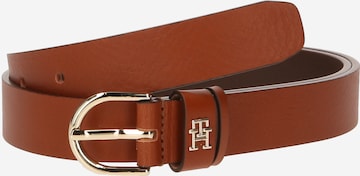 Ceinture 'TIMELESS' TOMMY HILFIGER en marron : devant