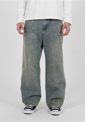 Loosefit Jean Prohibited en bleu : devant