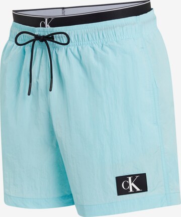 Calvin Klein Swimwear Board Shorts in Blue