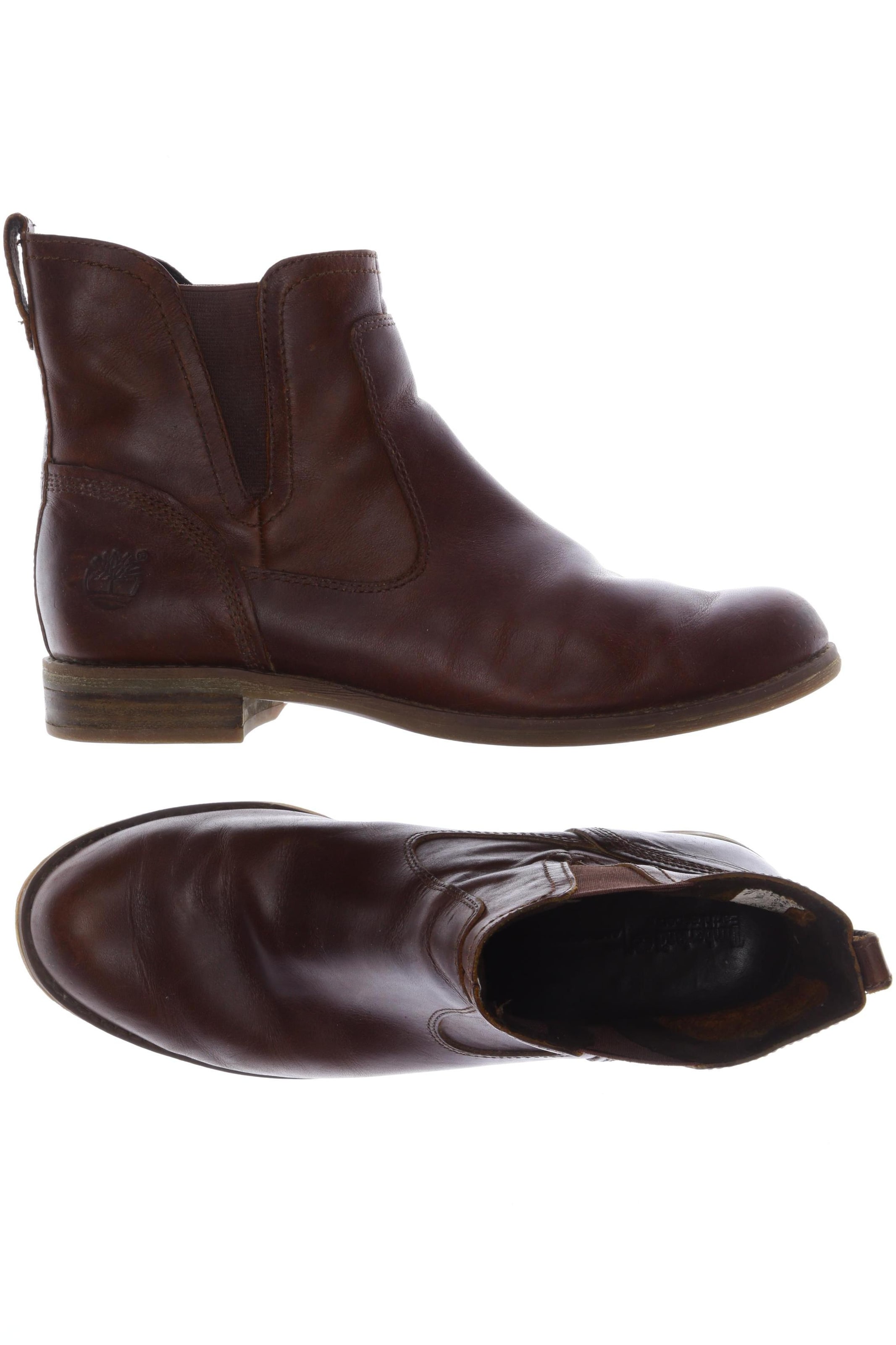 TIMBERLAND Anke & Mid-Calf Boots in 39,5 in Brown: front