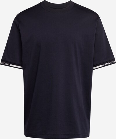 ARMANI EXCHANGE T-Krekls, krāsa - tumši zils / balts, Preces skats