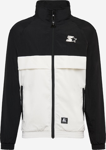 Starter Black Label Regular fit Between-Season Jacket in Black: front