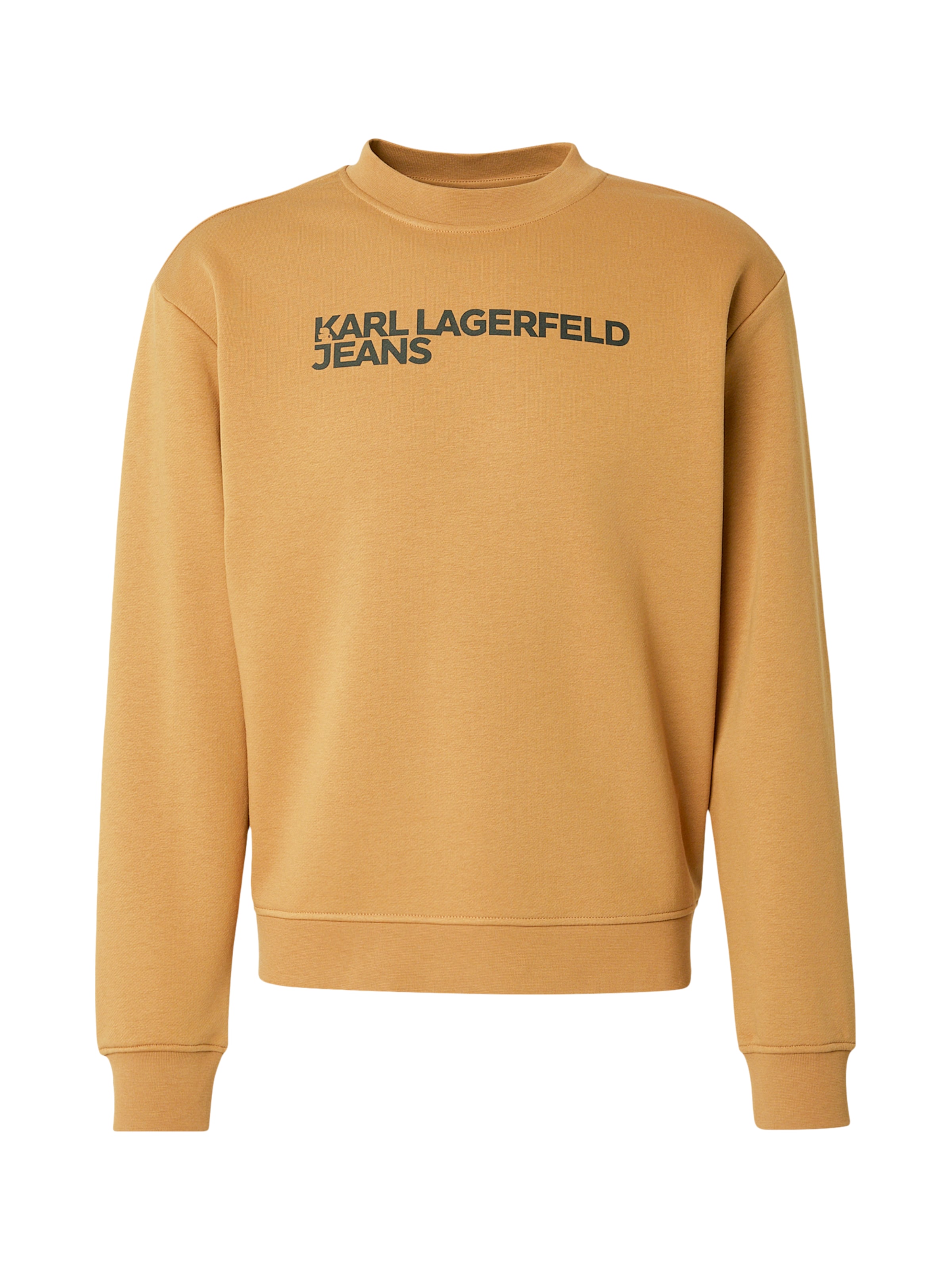 KARL LAGERFELD JEANS Majica | rjava barva: sprednja stran