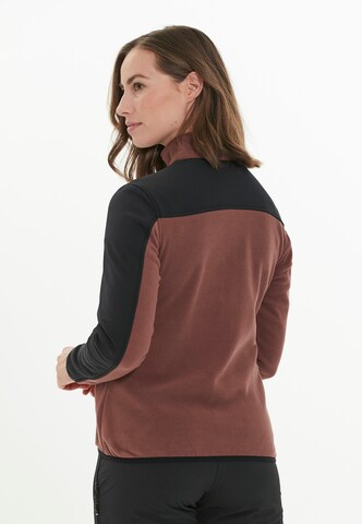 Whistler Athletic Fleece Jacket 'Evo' in Brown