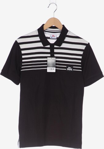 LONSDALE Poloshirt S in Schwarz: predná strana