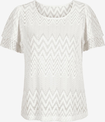 Linea Tesini by heine Shirt in Weiß: predná strana
