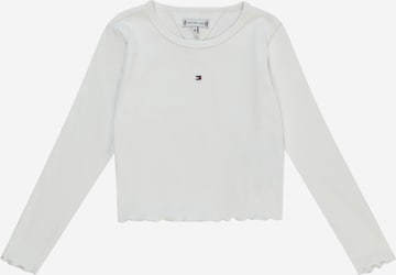 TOMMY HILFIGER Shirt 'Essential' in Weiß: Vorderseite