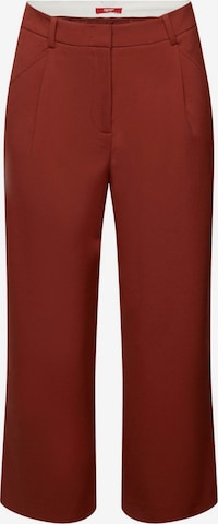 ESPRIT Regular Broek in Bruin: voorkant