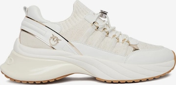 PINKO - Zapatillas deportivas bajas 'Ariel 34' en blanco: frente
