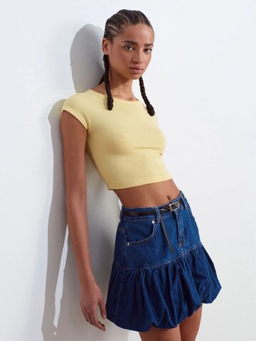Dilvin - Top em amarelo