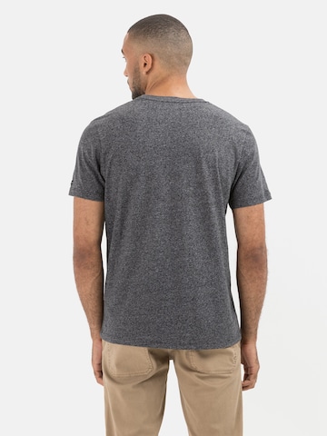 CAMEL ACTIVE Kurzarm T-Shirt aus biologischer Baumwolle in Grau