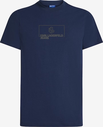 mėlyna KARL LAGERFELD JEANS Marškinėliai: priekis