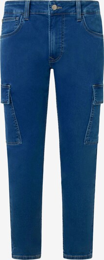 Pepe Jeans Cargo Jeans in Blue denim / Brown, Item view