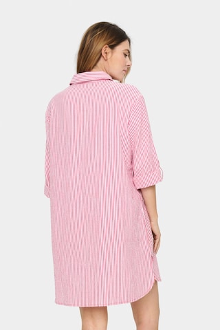 SAINT TROPEZ Shirt Dress 'Ziba' in Pink