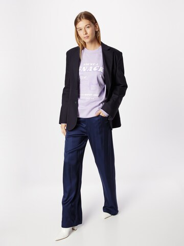 HUGO Sweatshirt 'Drisina' in Lila