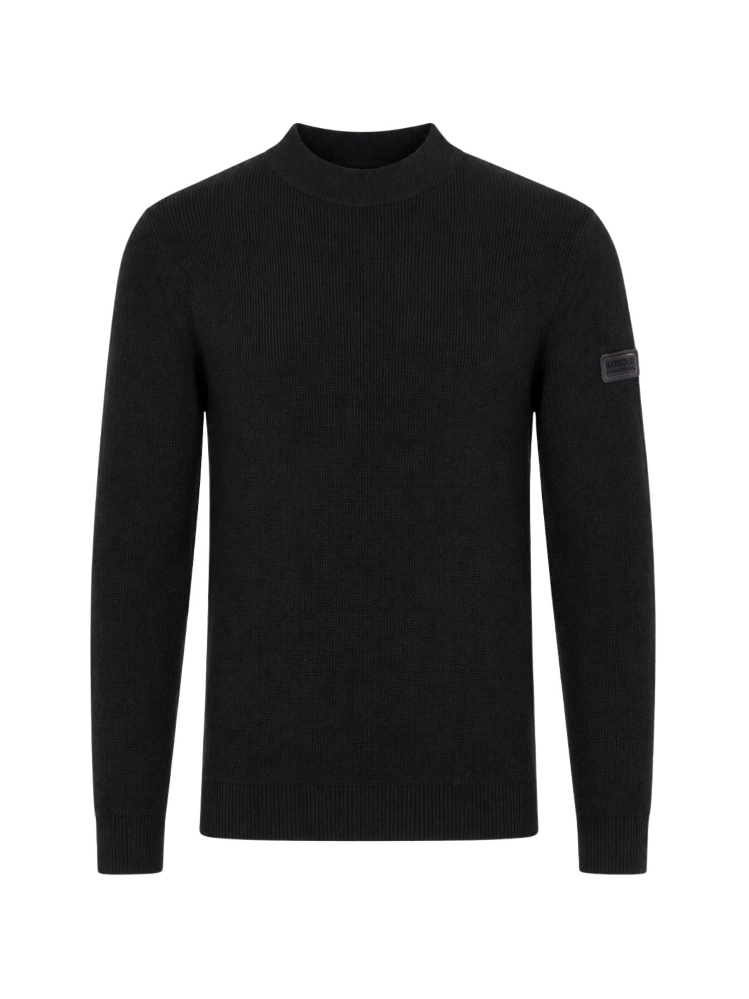 Pull-over 'CRAWLEY' Barbour International en noir : devant