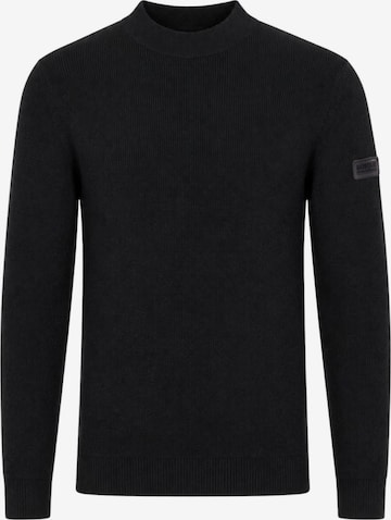 Pull-over 'CRAWLEY' Barbour International en noir : devant