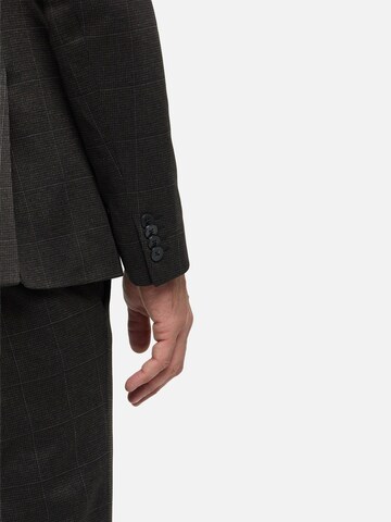 Zuitable Slim Fit Sakko 'DiNick'‌‌ in Braun