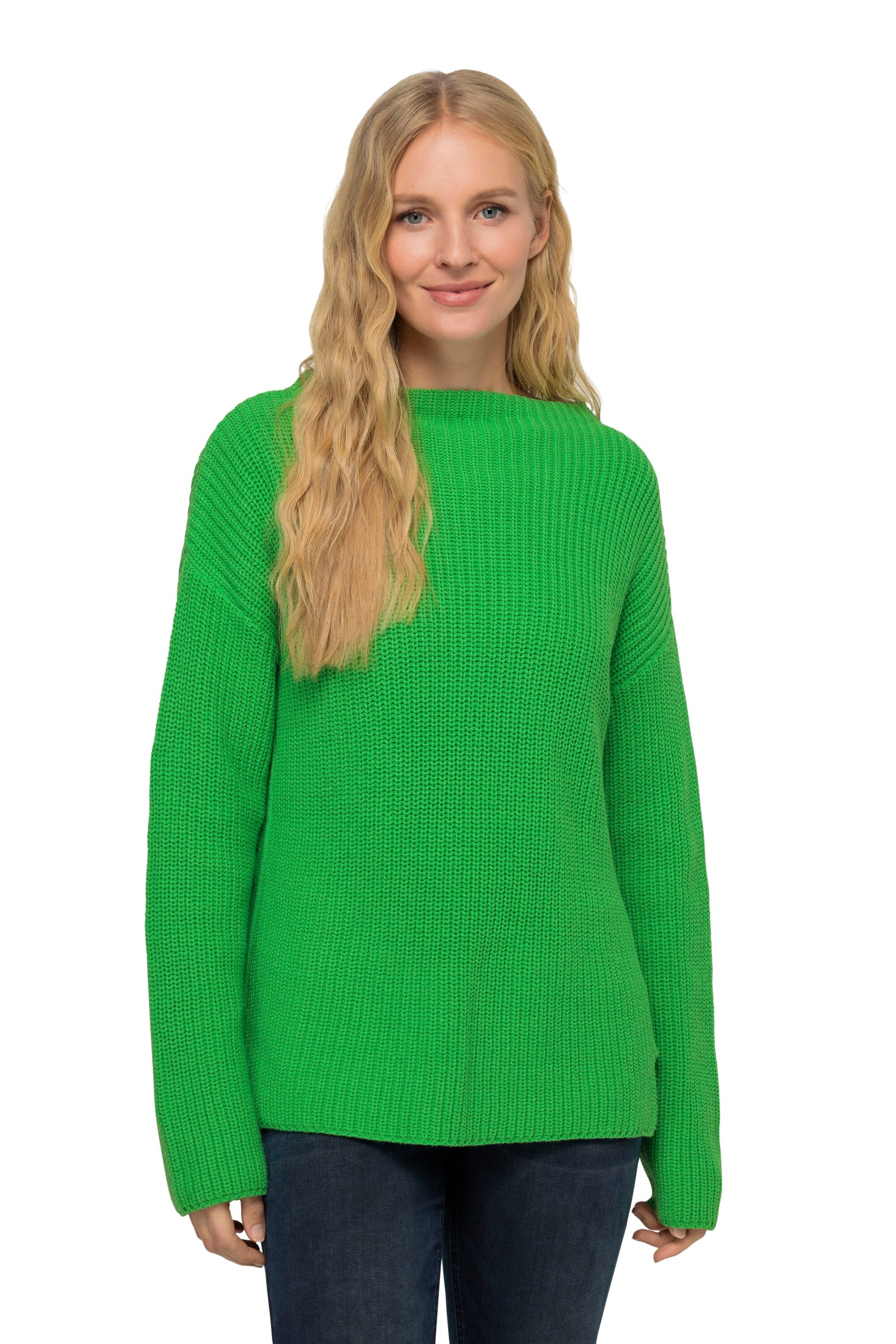 LAURASØN Pullover in Grün: Vorderseite