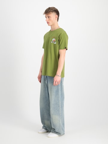 T-Shirt ALPHA INDUSTRIES en vert