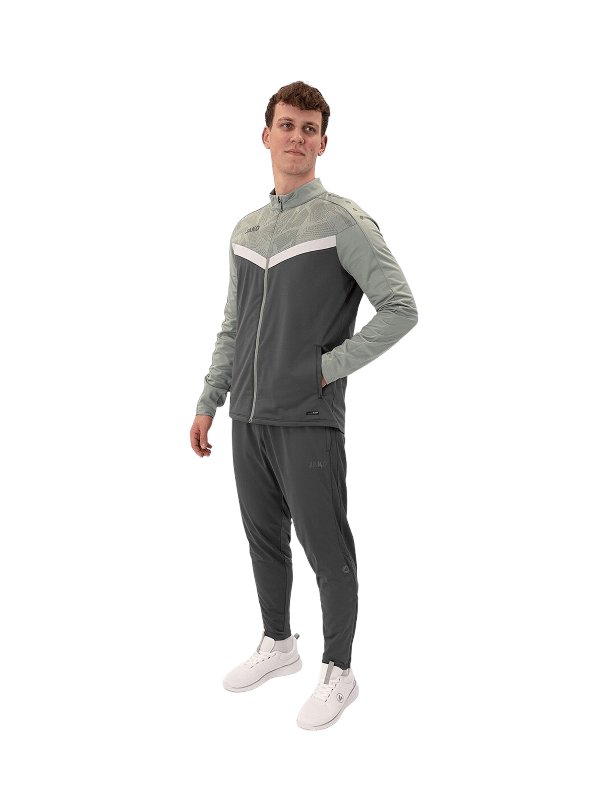JAKO Tapered Sporthose in Grau