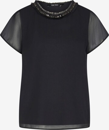 MARC AUREL Shirt in Black: front