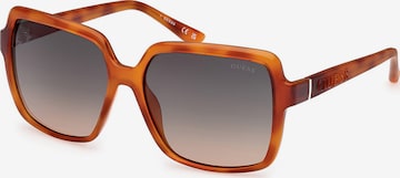 GUESS Zonnebril in Bruin: voorkant