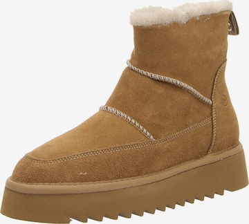 Tamaris Ankle Boots in Brown: front