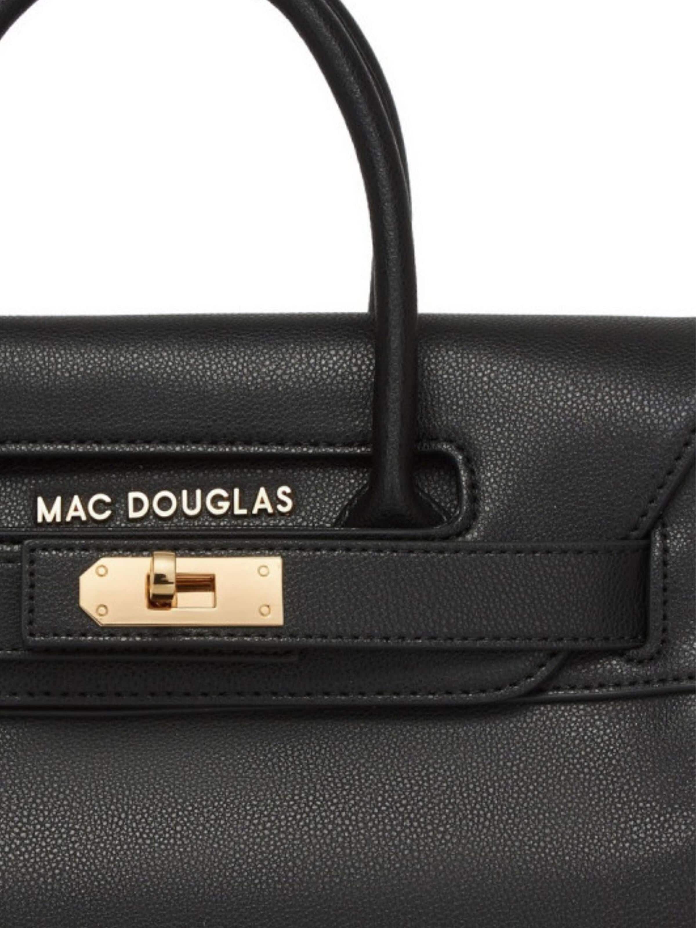 MAC DOUGLAS Kabelka 'Mac Douglas Sacs À Main MIX Pyla2 Milo Noir' – černá