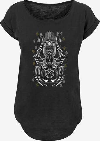 F4NT4STIC Shirt 'Harry Potter Aragog' in Black: front