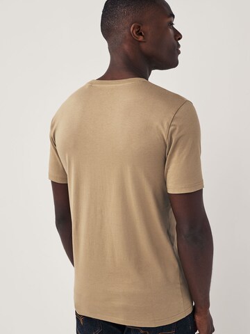 Next - Camisa 'Essential' em bege