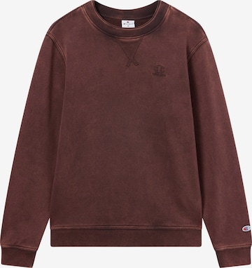 Champion Authentic Athletic ApparelSweater majica - smeđa boja: prednji dio
