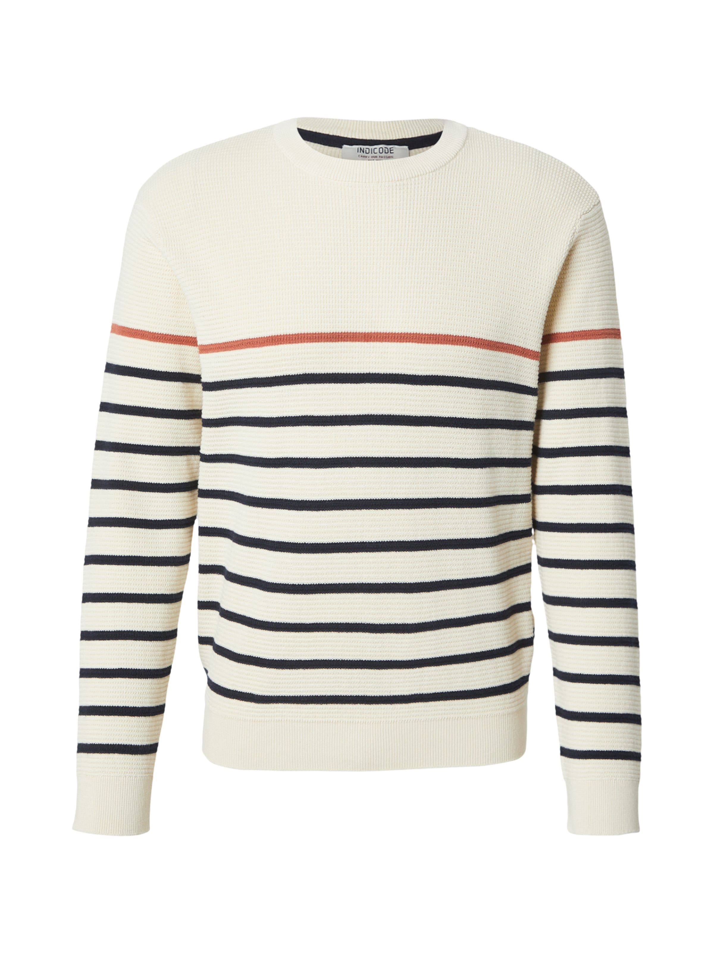 INDICODE JEANS Neulepaita 'Mars' värissä valkoinen: etupuoli