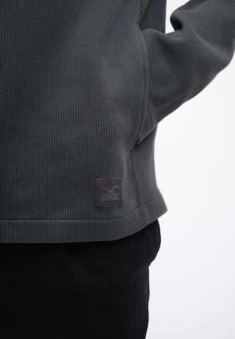 Cleptomanicx Pullover 'Double' in Grau