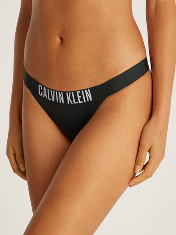Bas de bikini Calvin Klein Swimwear en noir