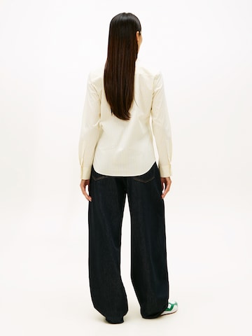 TOMMY HILFIGER Blouse 'Ess' in Yellow