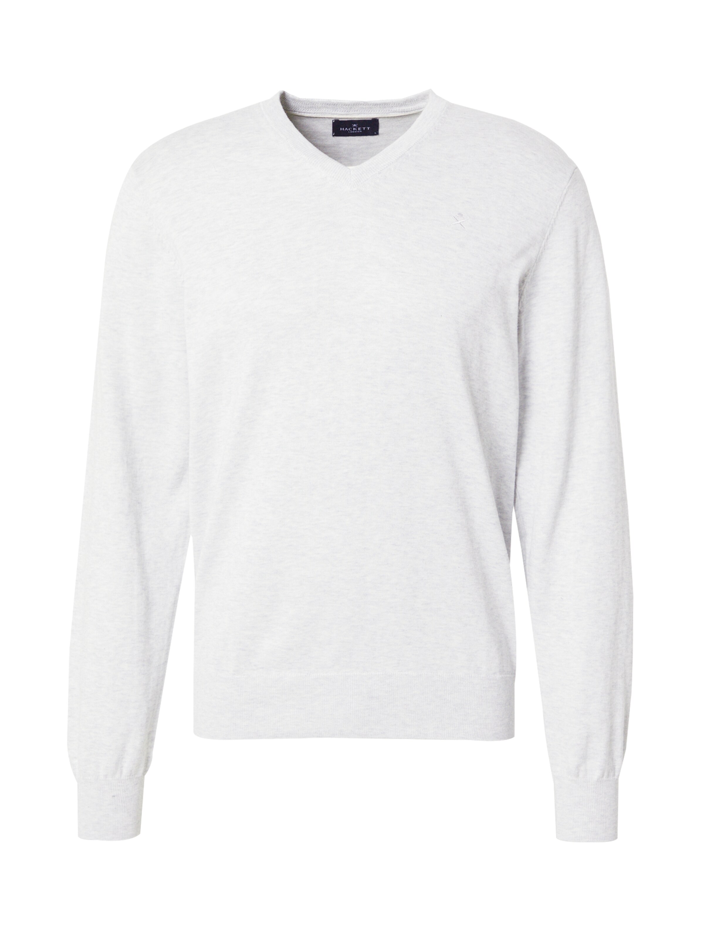 Hackett London Пуловер в бяло: отпред