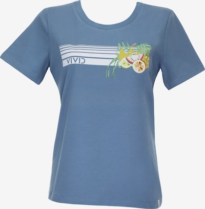 VIVID Paita värissä vaaleansininen / sitruuna / valkoinen, Tuotenäkymä