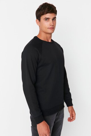 Sweat-shirt Trendyol en noir