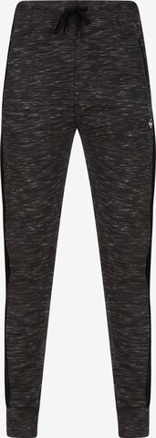 Threadbare Tapered Broek 'Kelvin' in Zwart: voorkant