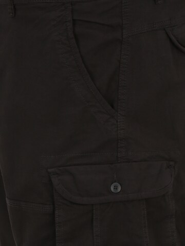 Regular Pantalon cargo Jack & Jones Plus en noir