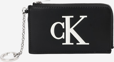 Calvin Klein Naudas maks 'BOLD' pieejams One Size, krāsa - melns / Sudrabs, Preces skats