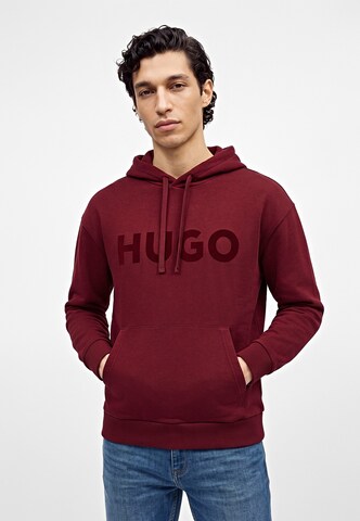 HUGO Sweatshirt 'Ditchle' in Pink: Vorderseite